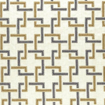 Sekai Charcoal_Cinnamon Fabric by the Metre